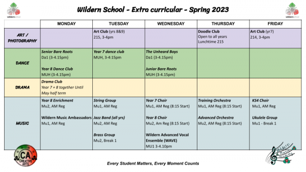 Summer 23 extra curricular 3