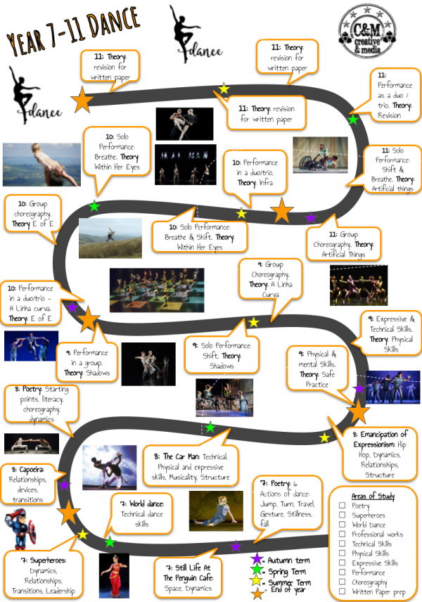 Dance 5 year plan